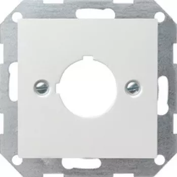 GIRA 027227 wandplaat/schakelaarafdekking wit (027227)