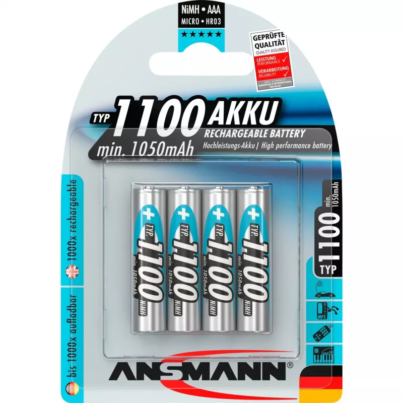 Huishoudbatterij AAA Ansmann 5035232