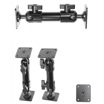 Houderingsset Brodit 202010 zwart aluminium kunststof
