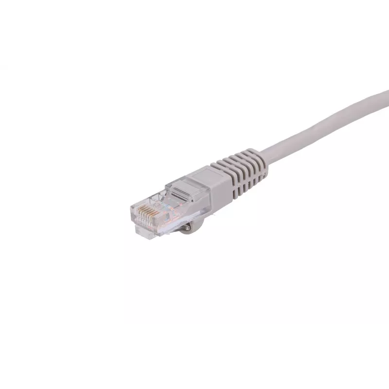 Ethernet-patchkabel Extralink Cat 5e UTP, 10 m, RJ-45–RJ-45, grijs