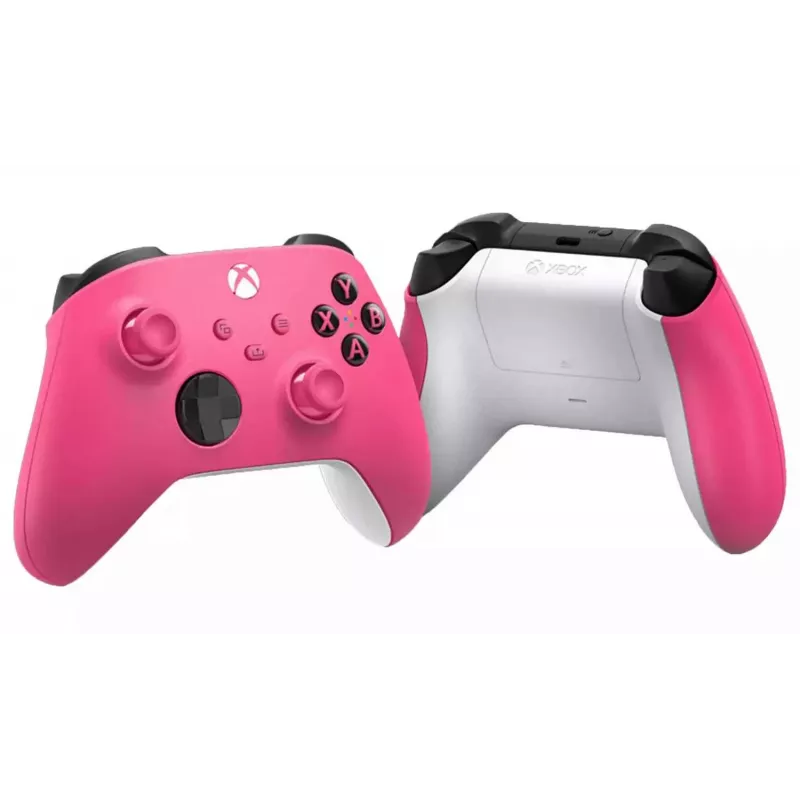 Microsoft Xbox draadloze controller roze, wit Bluetooth gamepad analoog / digitaal Xbox Series S, Android, Xbox Series X, iOS, pc
