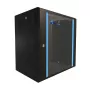 Wandmontagekast Extralink Extralink Rackmount cabinet 12U 600x450 zwart