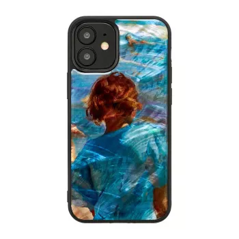 iKins hoesje voor Apple iPhone 12 mini met kind-stranddesign