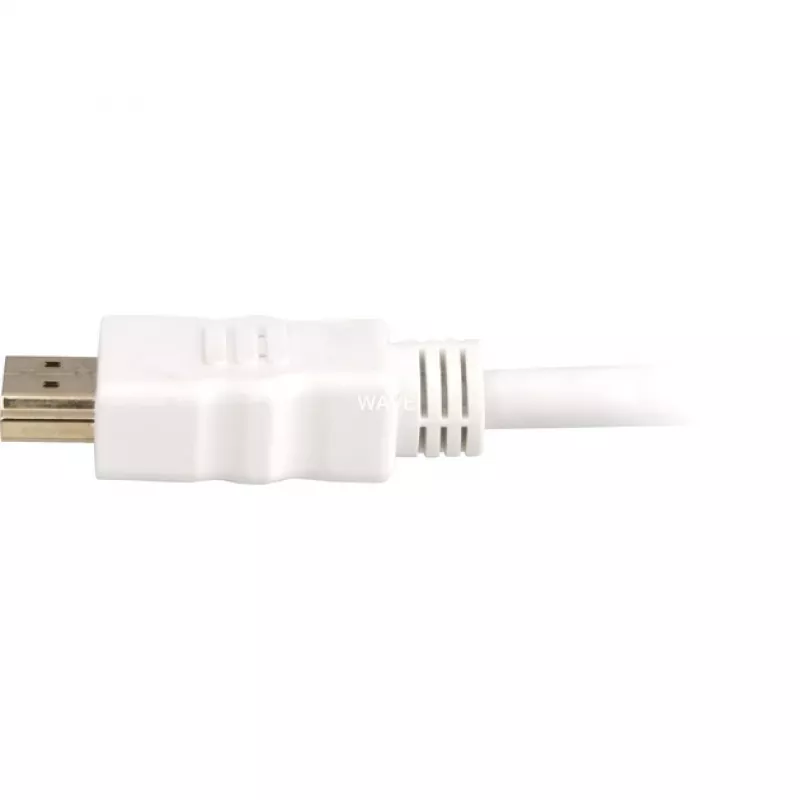 High Speed HDMI-kabel met Ethernet wit, 2 meter