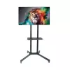 ART STO S-08A mobiele tv-wagen met beugel voor 30-65 inch schermen, max. 60 kg
