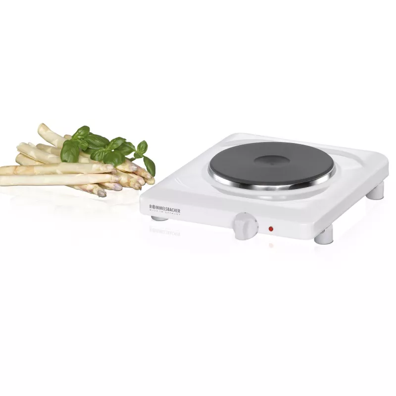 Rommelsbacher THL 1597 aantal kookzones 1, draaiknop, wit (THL 1597)
