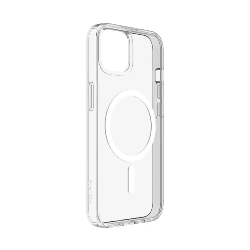 Case SheerForce MagSafe antimicrobieel voor iPhone 13, transparant