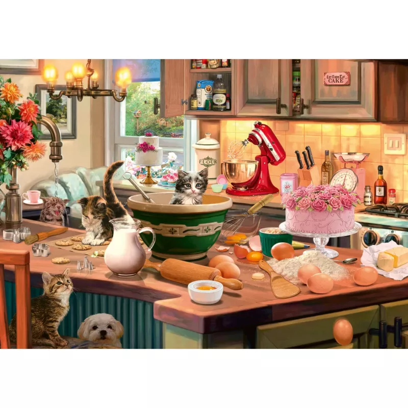 puzzel schmidt spiele 59919 — 1000 stukjes, 693 × 493 mm, eten & drinken