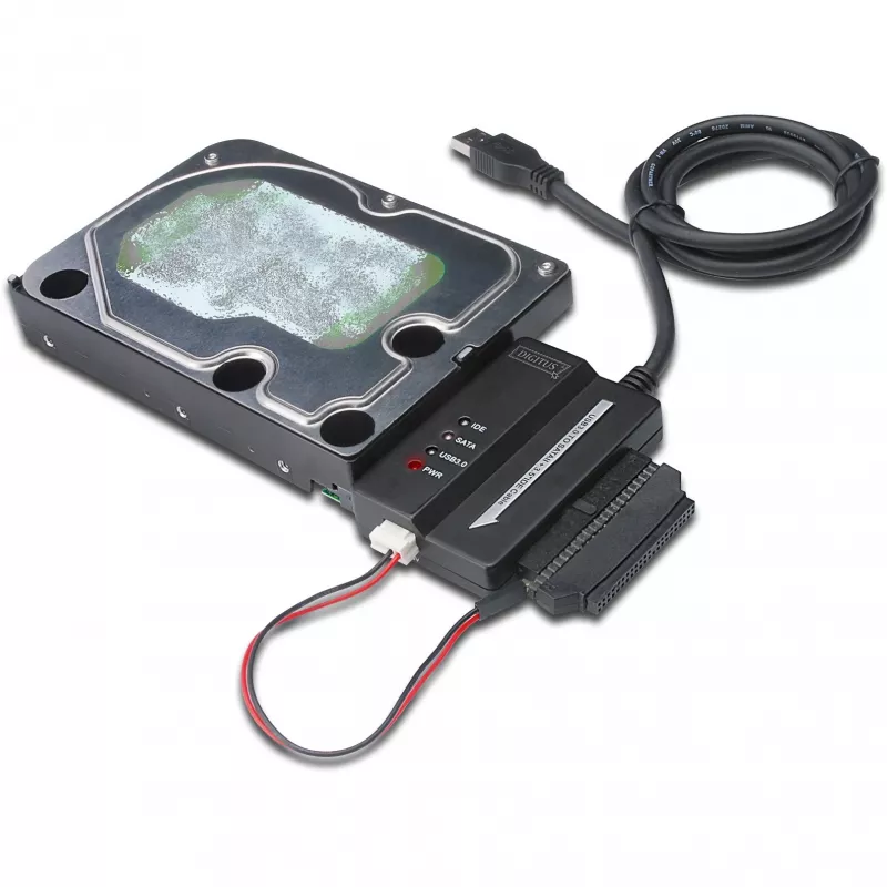 DIGITUS DA-70325 - opslagcontroller - 6,4 cm, 8,9 cm (2.5, 3.5) - ATA / SATA 3Gb/s - 300MBps - USB3.0 (DA-70325)