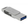 USB-flashstation DeLOCK 128 GB USB-C Type-A draaibaar model