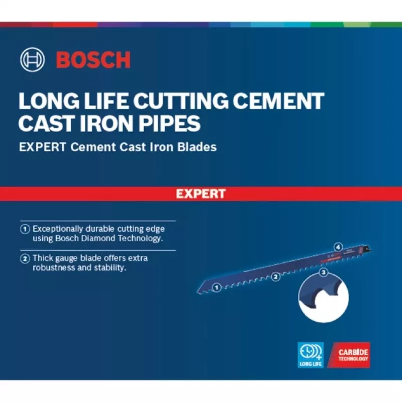 Bosch S 1750 RD sabelzaagblad diamant 1 stk.