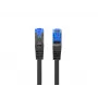 Netwerkkabel LANBERG PCF6A-10CC-1500-BK Cat6a S/FTP RJ-45 recht 15 m zwart