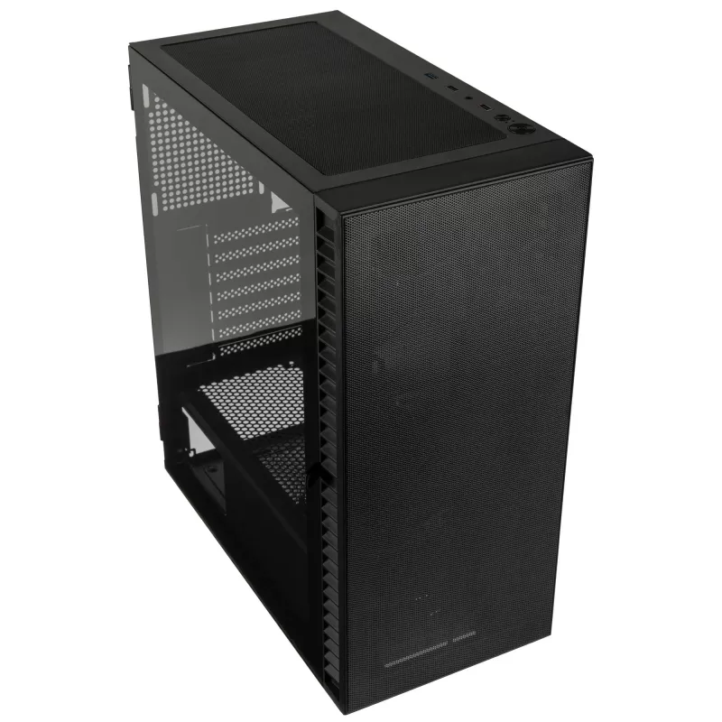 Kolink Observatory HF Mesh Core midi-tower - zwart