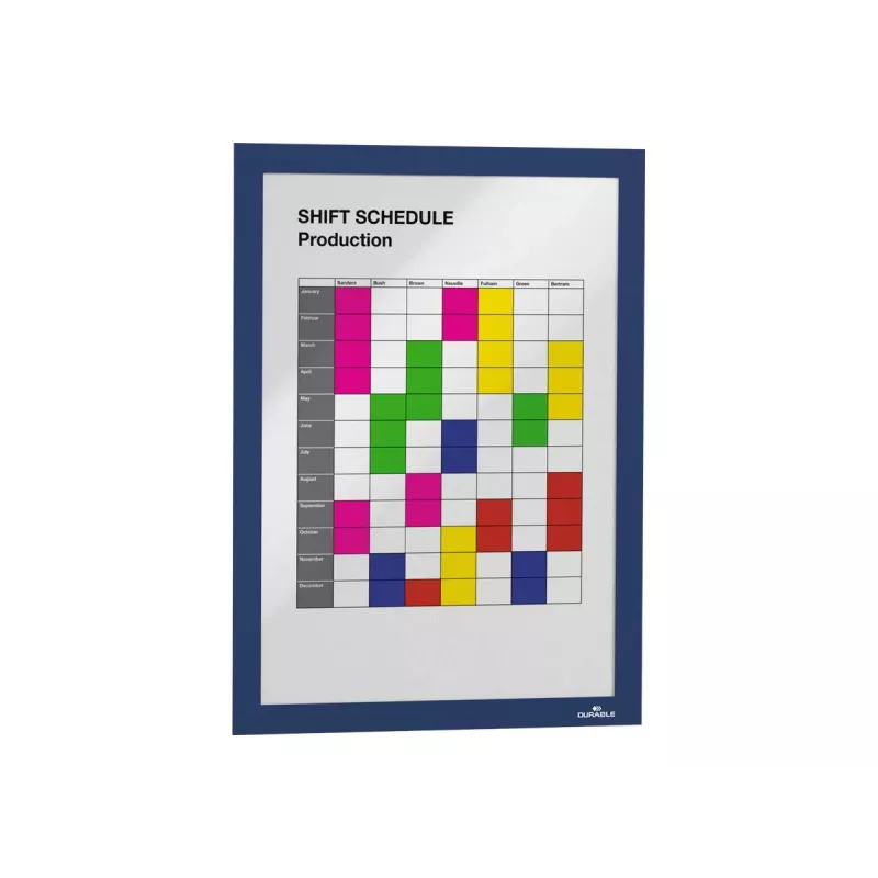 Magneetframe A4 Durable 4872-07 blauw