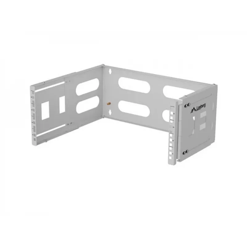 19 inch wandmontagerack 4U LANBERG — 497×400/240 mm, grijs