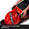 Grasmaaier met duwbediening EINHELL GE-CM 18/30 Li — 18V, 3,0Ah, 30 cm maaibreedte, 25 L opvangbak