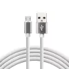 everActive kabel USB 1m - wit, silicone, snel opladen, 2,4A - CBS-1MW