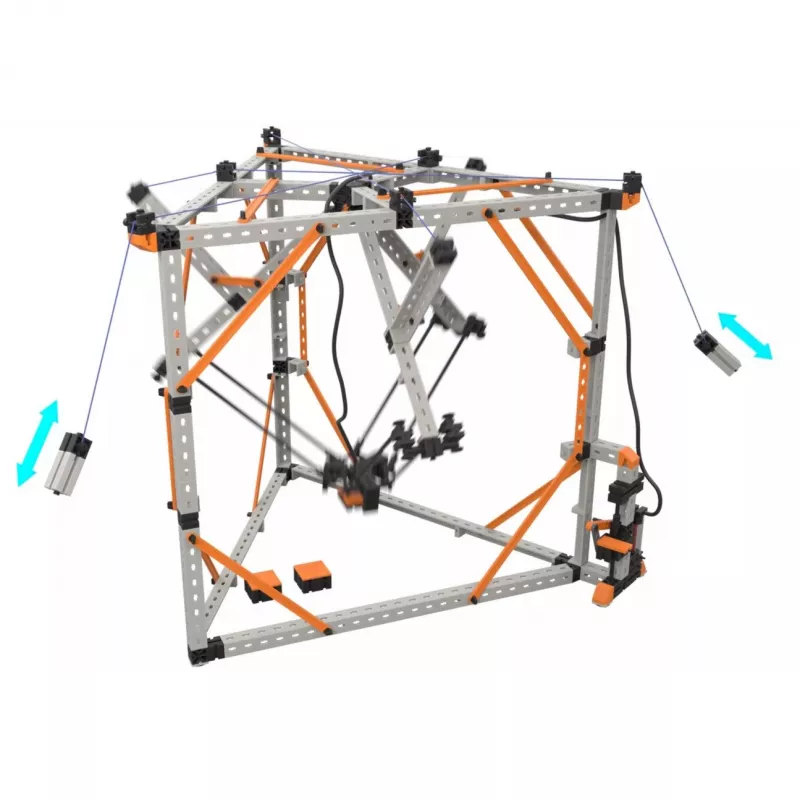 Leerbouwdoos Fischertechnik Universal Ultimate 576102 — modulaire onderdelen om te leren en prototypen