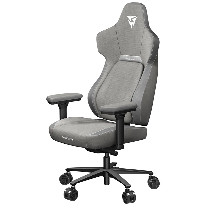 Universele gaming-stoel ThunderX3 CORE Loft gevoerde zitting grijs