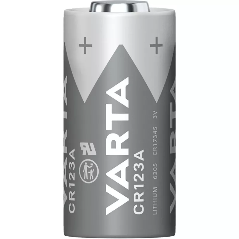 Batterij Varta 06205 CR123A lithium 3 V 34,5 mm 16 g