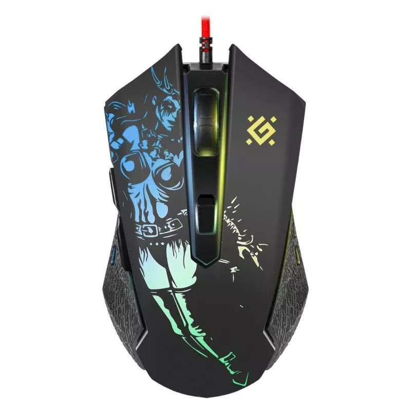 Gaming, optische, bedrade muis DEFENDER GM-933 SIN'SISTER 7200dpi 6P RGB