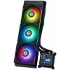 All-in-one-vloeistofkoeler Lian Li HydroShift LCD 360S 12 cm zwart