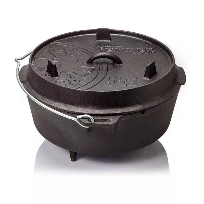 Petromax Vuurpot ft6 met pootjes, 5,7 L, gietijzer, zwart