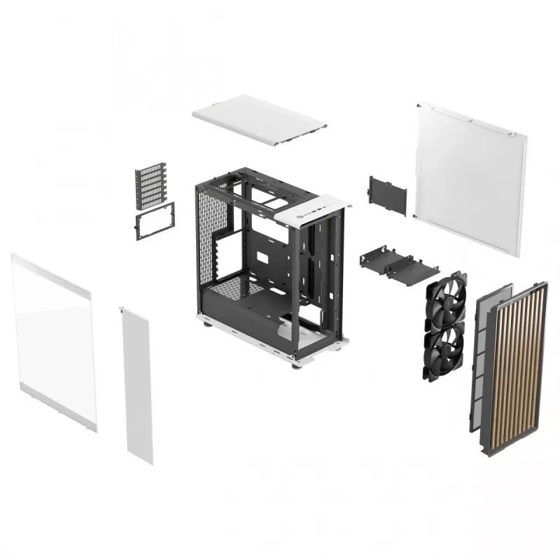 Fractal Design North midi tower wit