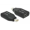 DeLOCK – video-/audio-adapter – HDMI – HDMI, 19-polig (W) – Mini DisplayPort (M) – (DisplayPort 1.1) – zwart (65552)