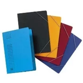 Chic elastiekmappen kleur gesorteerd 5 stuks (33450 nieuw: 400010115)