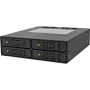 ICY DOCK - ToughArmor - MB994SP-4S - backplane SAS/SATA II, trayless, 4x SAS/SATA 2,5 inch intern naar 4x SATA host - aluminium - zwart - SAS/SATA 6 Gbit/s - 40 mm ventilator