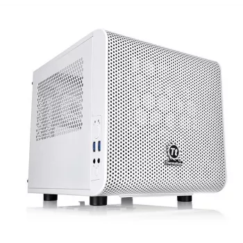 Thermaltake Core V1 Snow Edition cube wit
