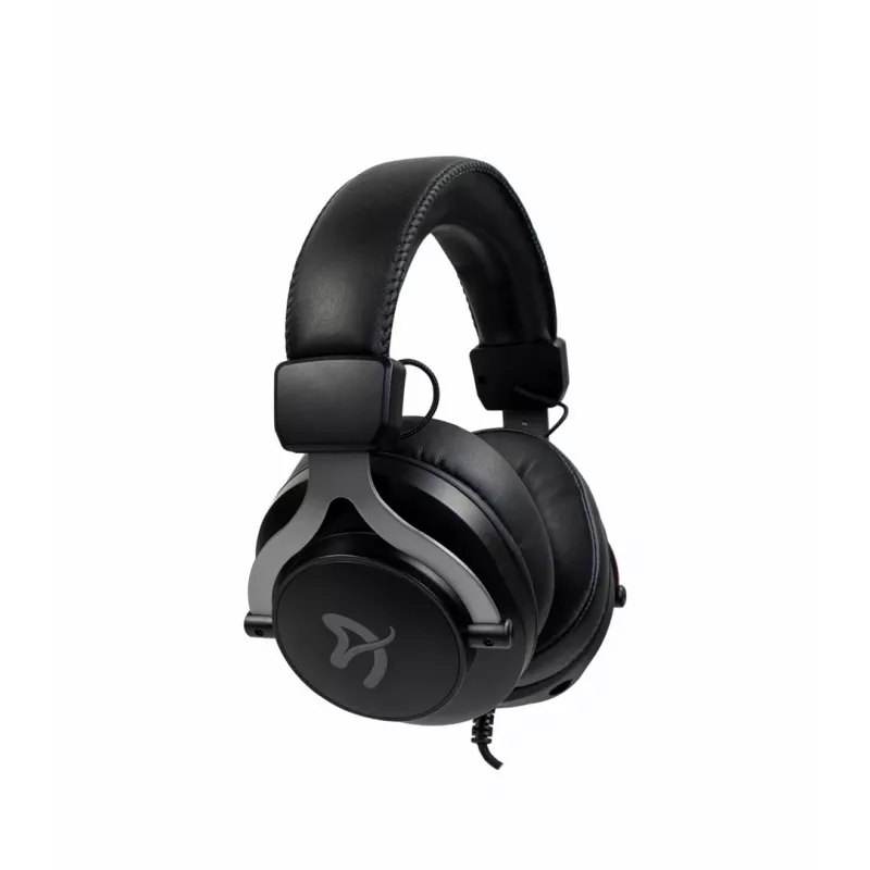 Arozzi Aria headset met kabel, hoofdband, gaming, zwart