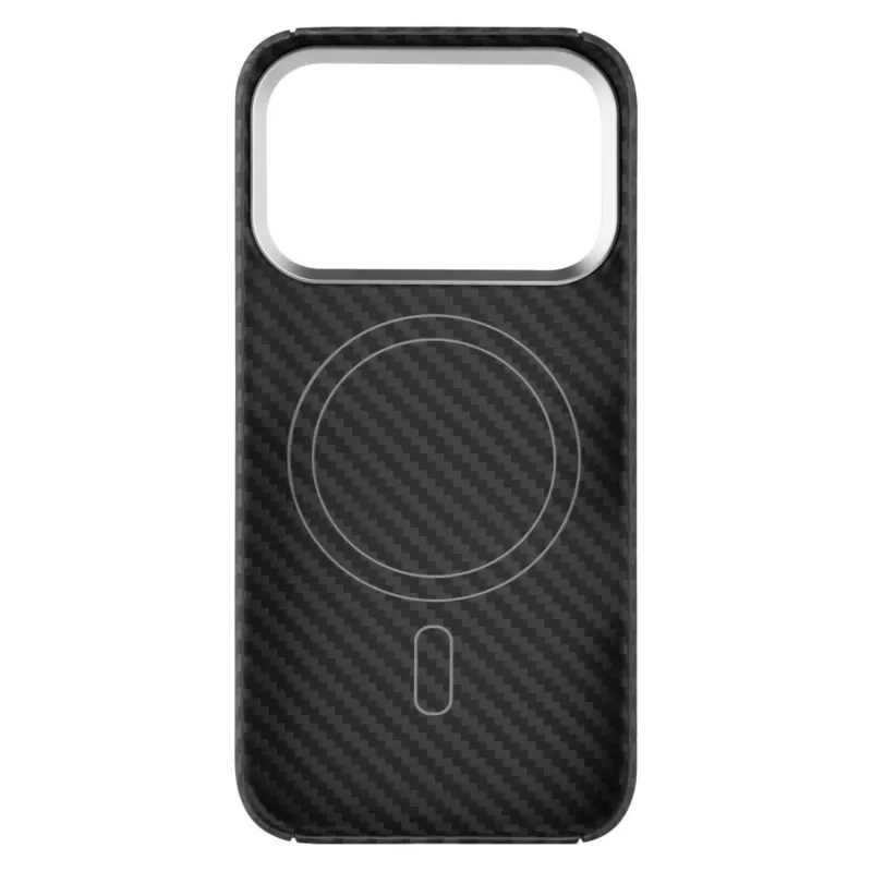 Hoes FIXED MagVelar voor Apple iPhone 17 Pro, zwart