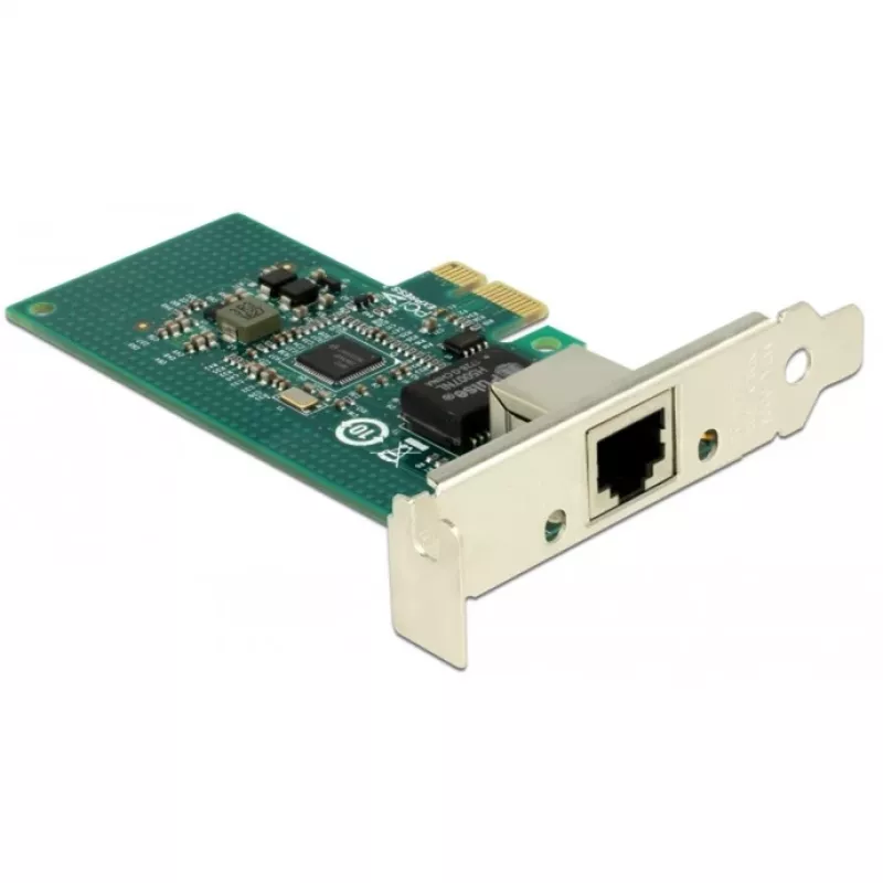 DeLock PCI Express Card > 1 x Gigabit LAN - netwerkadapter - PCIe 2.1 low-profile - Gigabit Ethernet
