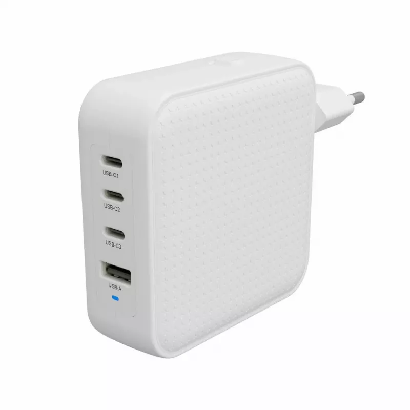 Hyper HyperJuice 100W USB-C GaN Reisoplader 3C+1A - Wit (HJ1002WHWWGL)