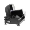 Jata JECF1200 elektrische snijmachine, 200 W, roestvrijstalen mes van 190 mm, snijdikte 0-15 mm