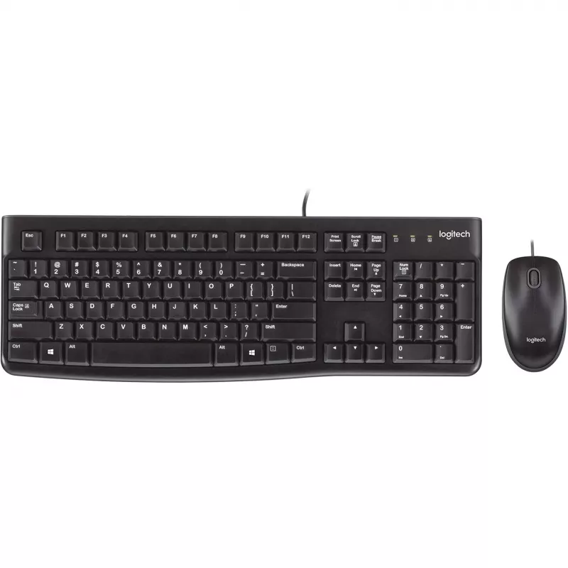 Logitech Desktop MK120 - toetsenbord-muisset