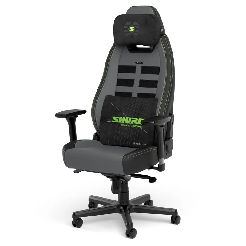 Memory foam kussen-set noblechairs Shure Edition GAGC-343 — lenden- en nekussen