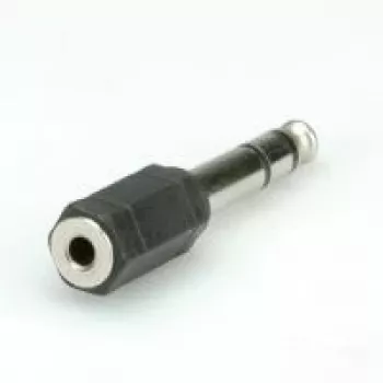 ROLINE audio-adapter - stereo-stekker mannelijk naar stereo mini-jack female