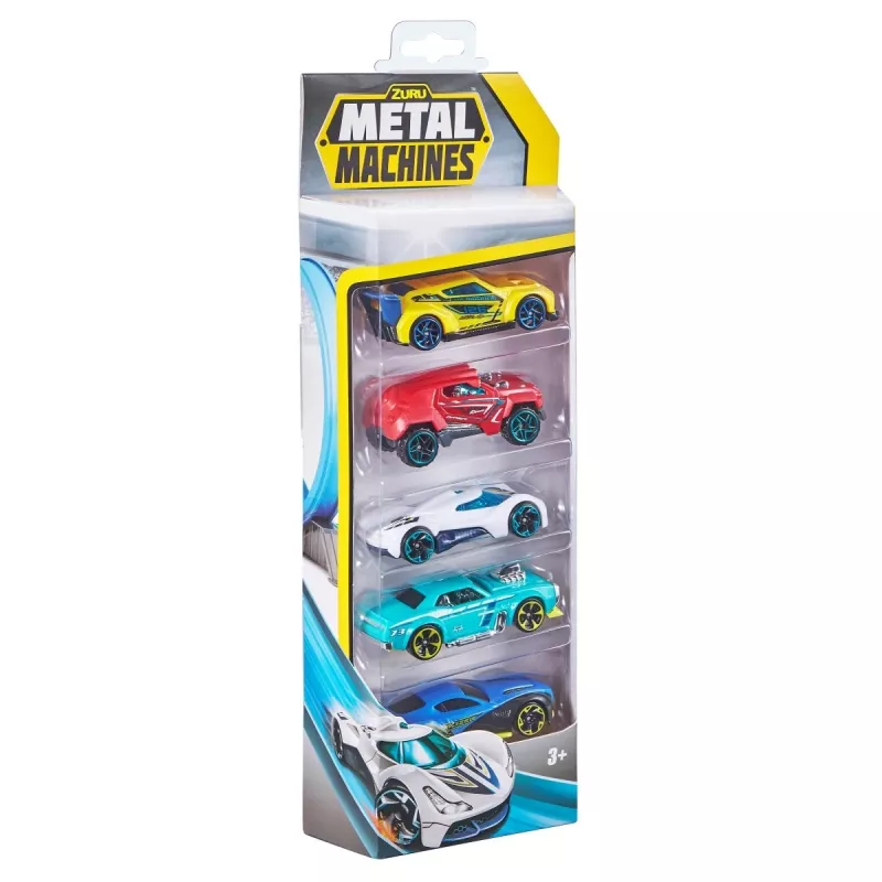 Zuru Metal Machines metalen spuitgietauto's (5 st.) 1:64, serie 2, assorti