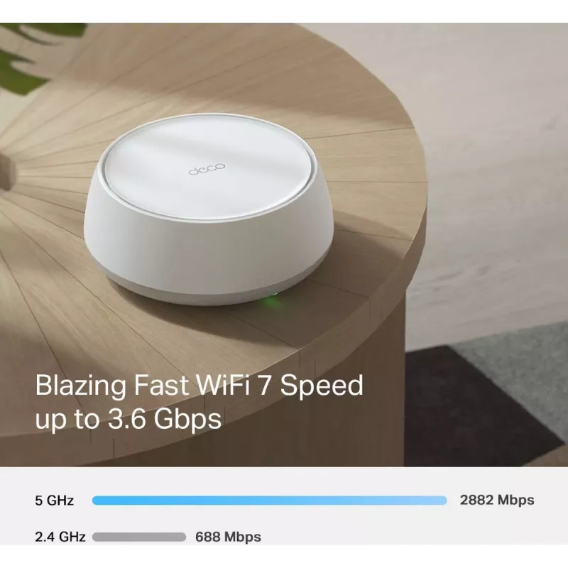 TP-Link Deco BE22 dualband (2,4 GHz / 5 GHz) Wi-Fi 7 (802.11be) wit 2 stuks