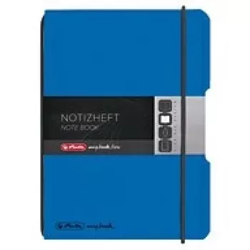 Schrift Herlitz 11361573 A6 40 vel blauw