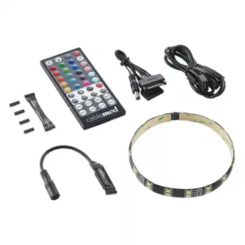 Universele LED-lichtstrip CableMod CM-LED-30-D30RGBW-RK 300 mm voor binnenruimtes