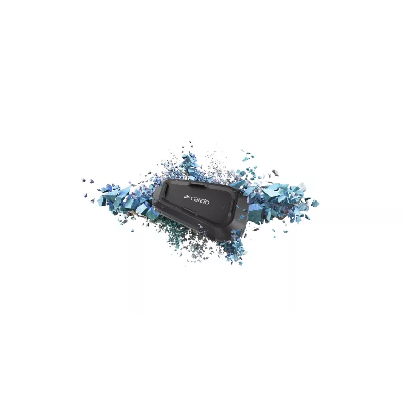 Cardo Spirit HD motor-intercom 2 kanalen 600 m zwart