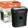 Peach PS500-40 papierversnipperaar kruissnit 68 dB zwart