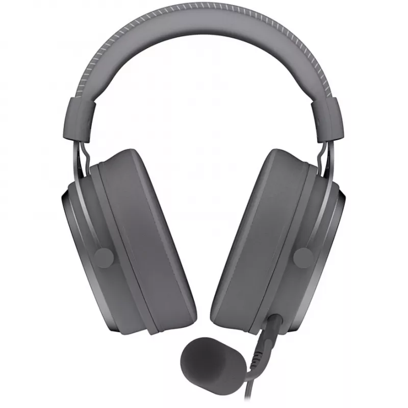 VIRO Plus USB Alt Gray, gaming-headset donkergrijs, USB-A, 3,5-mm-jack, 7.1-USB-soundcard