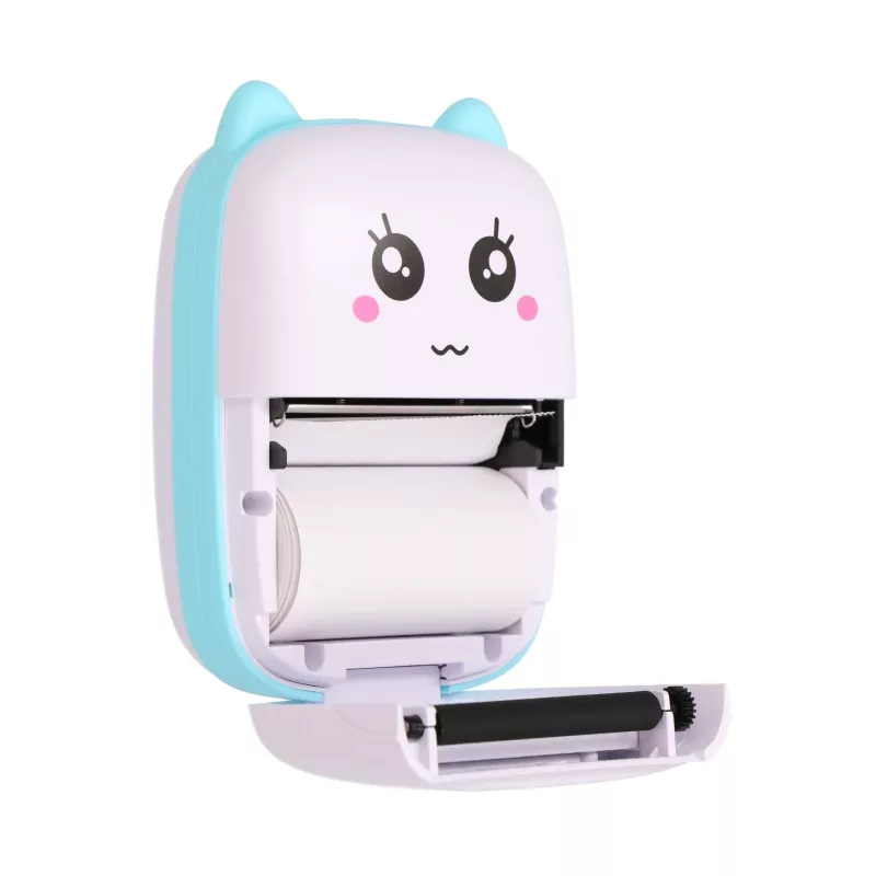 Thermische bonprinter Extralink EPP-002 blauw — 58 mm papierbreedte