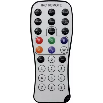 EUROLITE IR-7 afstandsbediening (model 50530561) – infrarood handzender voor compatibele EUROLITE-apparaten