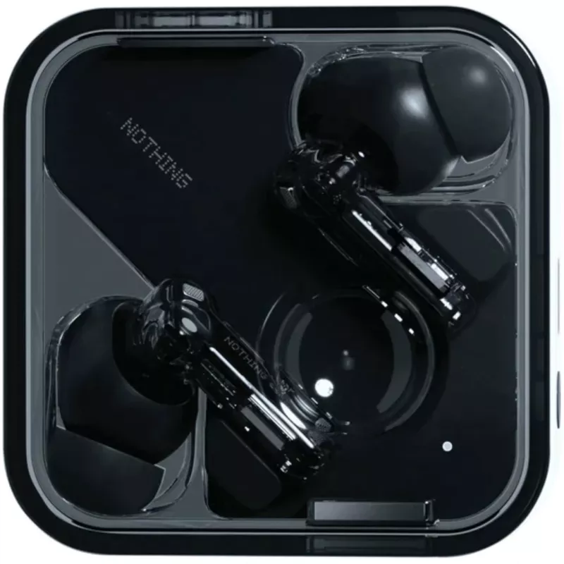 Nothing Ear koptelefoon True Wireless Stereo (TWS) in-ear gesprekken/muziek Bluetooth zwart - transparant (A10600061)